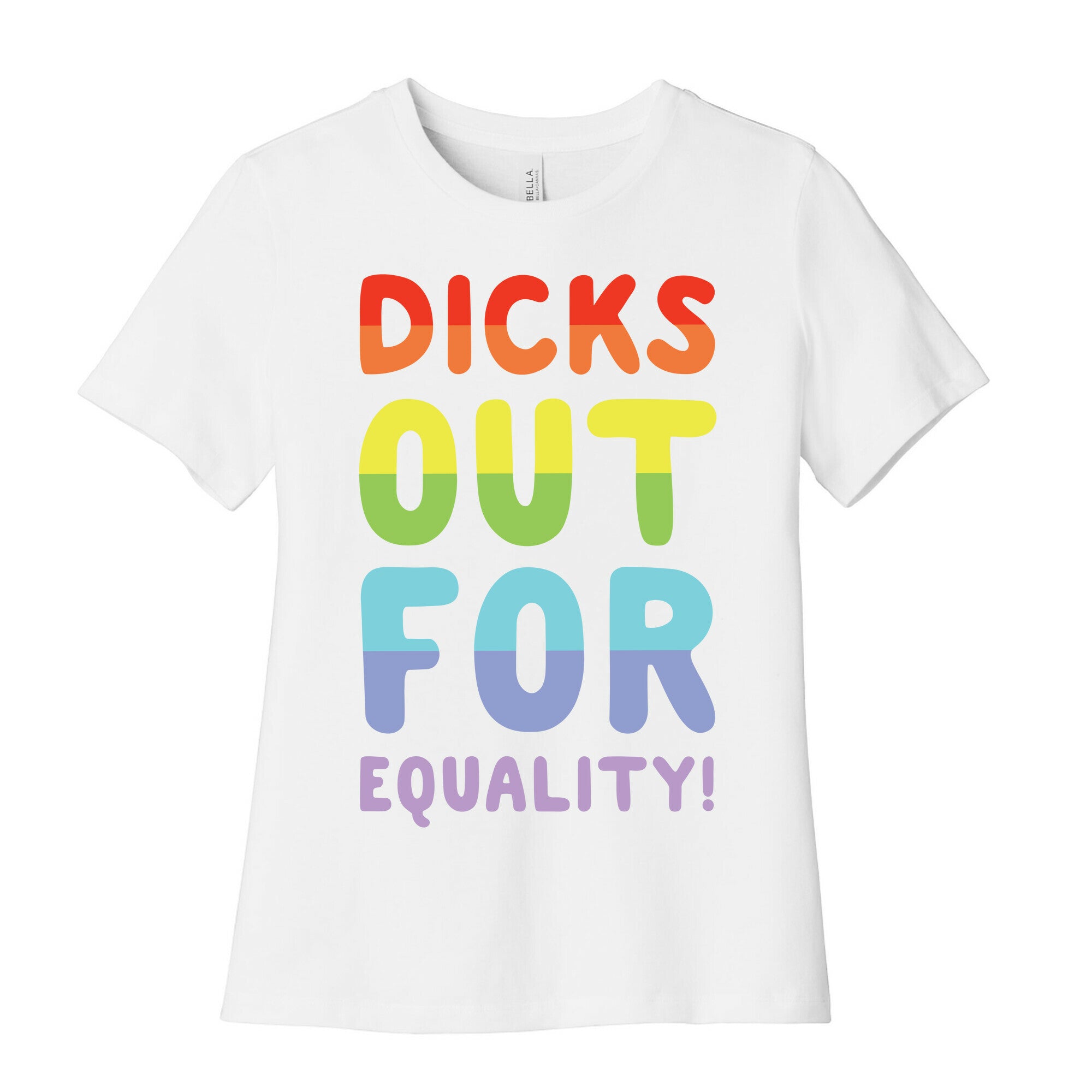 Dicks Out For Equality Women's Cotton Tee